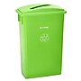 Alpine Industries Polypropylene Recycling Bin, 23 Gallon, Lime Green , 3/Pack (ALP4778-4-LGRN-3)~#|#~685D8892-A46B-49BD-AEC8965C5718CE95_sc7