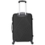 TUCCI TRAVOLA  3-Piece Hardside Luggage Set with Spinner Wheels, Black Geometric (T0808-03PC-BLK)~#|#~6861FC96-AAED-47E8-84B536313B6C30AF_sc7