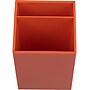 JAM PAPER Plastic Pen Holder. Orange (341ors)~#|#~6862D2E9-6AB0-4E2C-AE9F45256D067EA2_sc7