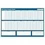 2025 ComplyRight Attendance Tracker 36" x 24" Yearly Dry Erase Wall Calendar, Blue/White (A0101)~#|#~6864547E-629D-477C-ABCAF36B6285664D_sc7