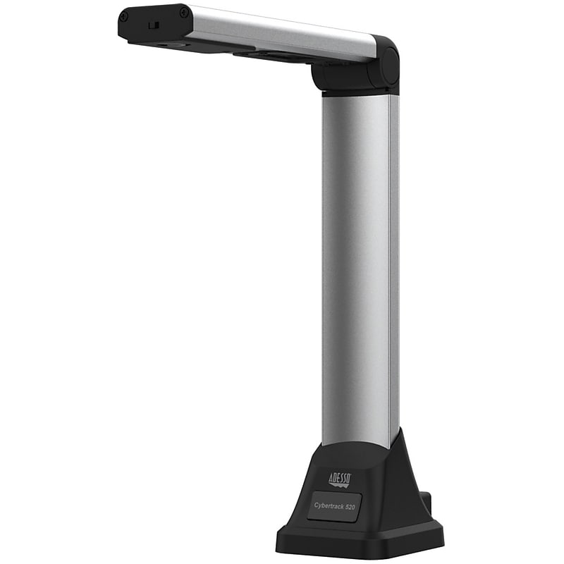 Adesso CyberTrack 520 Document Camera with OCR, Silver/Black image 1
