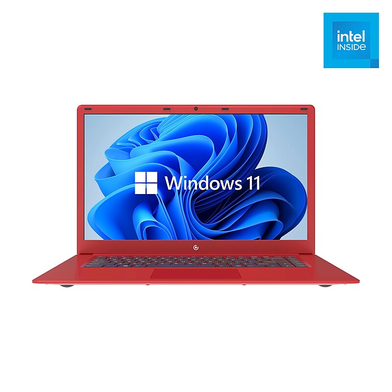 Core Innovations 15.6" Full HD Intel 4GB RAM 64GB SSD Laptop with Windows 11 - Red image 1