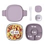 bentgo All-in-One Salad Container, 5-Compartment, Lavender, 61 oz. (BGLASSAL-L)~#|#~686D7504-57C3-4261-B4DC5255D667E34B_sc7