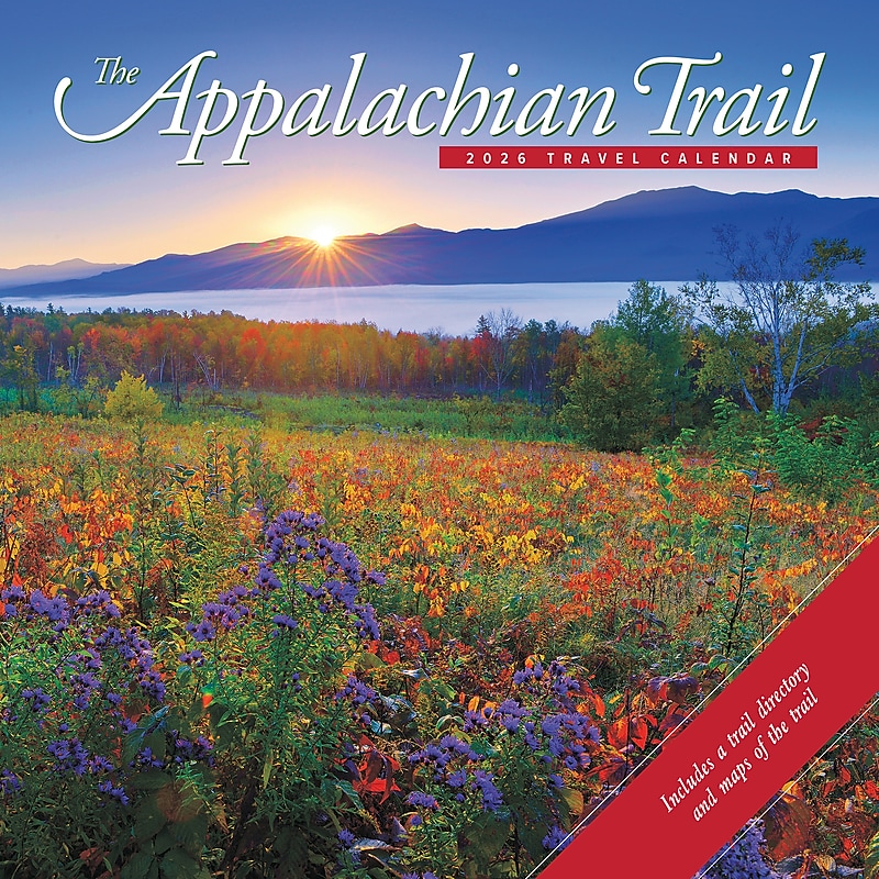 2026 Willow Creek Appalachian Trail 12" x 12" Monthly Wall Calendar (49891) image 1