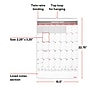 2027 Staples 15.5" x 22.75" Monthly Wall Calendar, White/Red/Gray (ST53925-27)~#|#~68816DA7-2D10-4A29-AB2C1A7469512602_sc7