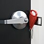 Excello Global Products Metal Portable Door Lock, Silver/Red (SPLS-TRVL-0003)~#|#~6882B514-8394-4F44-AE58AD9B9A35A46F_sc7