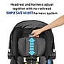 Graco SnugRide SnugFit 35 ICS, Gotham (2121500)~#|#~688613A6-8E14-468E-937CAF115E250129_sc7
