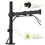 Kanto Height Adjustable Desktop Arm Single Monitor Stand for 17" - 34" Monitors, Black (DML1000)~#|#~688BBFC4-EC4C-4063-83FE57D1833B9556_sc7