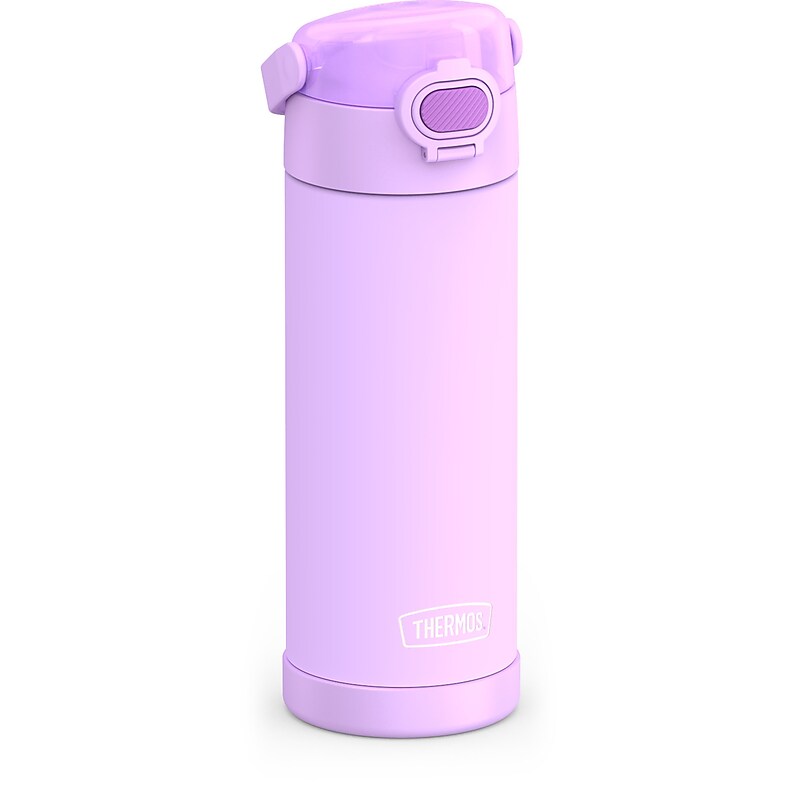 Thermos FUNtainer Stainless Steel Vacuum Insulated Water Bottle, 16 oz., Lavender (EAF42100LV6) image 1