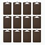 Staples Plastic Clipboard, Letter Size, Smoke, 12/Carton (11069CT)~#|#~68901B24-58A5-4B79-B072C5B504909F35_sc7