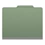 Medical Arts Press Pressboard Classification Folder, 2" Expansion, Letter Size, Green, 25/Box (DV-T42-02-3AGN)~#|#~68932941-3C13-4215-9B73E92F4402AA6D_sc7