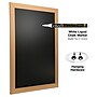 Excello Global Products Black Chalkboard, 16.1" x 12", Wood Frame (EGP-HD-0514-S)~#|#~6895EE1A-8174-418D-9EFA03DAFA26DE31_sc7