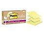 Post-it Recycled Pop-up Super Sticky Notes, 3" x 3", Canary Collection, 70 Sheets/Pad, 6 Pads/Pack (R330R-6SSCY)~#|#~689A59B8-E049-440A-8882F1E5B40A0680_sc7