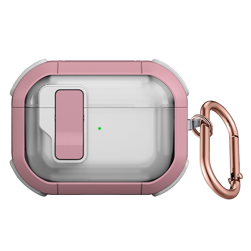 SaharaCase Venture-X Series Secure Lock Case with Premium Clip for Airpods Pro 3, Anti-Shock Corners, Desert Rose, (HP00234) image 1