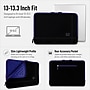 SumacLife 13" Laptop Sleeve, Black/Blue (NBKLEA671)~#|#~689F4F2A-F758-49A8-BDAB4A9D064FDB5C_sc7