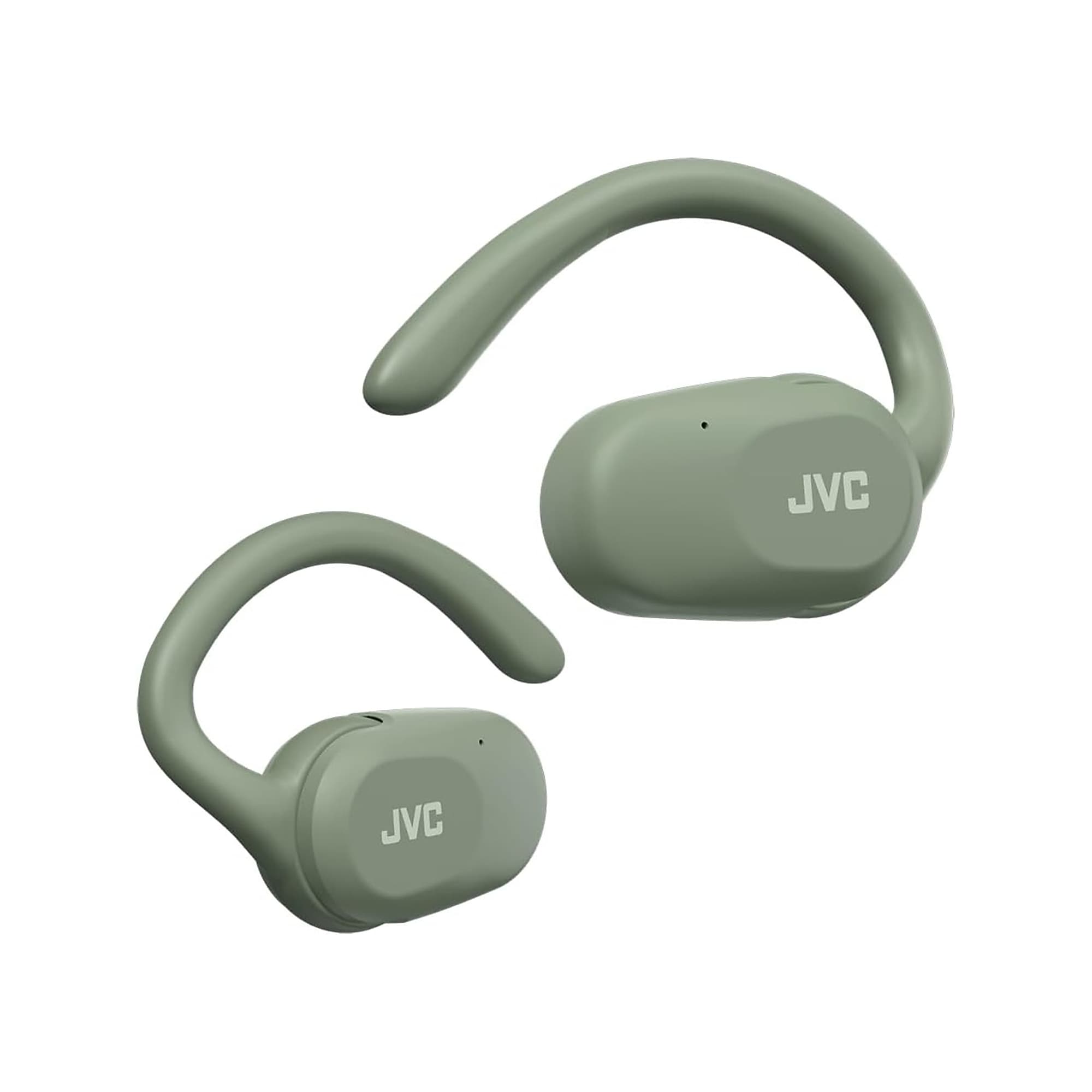 JVC Nearphones Wireless Open-Ear Earbuds, Bluetooth, Green (HANP40TG) Sansujyuku sansujyuku.com