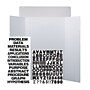 Flipside Corrugated Project Board Kit, 36" x 48", White, 24/Carton (30832-24)~#|#~68A1F5DB-B014-45D2-8E06B677D0D1232F_sc7