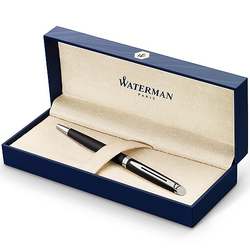 Waterman Hémisphère Ballpoint Pen, Medium Point, Blue Ink