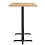 Flash Furniture Bennett Wooden Commercial Indoor Table, 60" x 30", Natural Top/Black Base (GSF3060NTT2222B)~#|#~68A865DA-10BA-4330-82036C4334296AB4_sc7