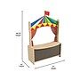 Flash Furniture Bright Beginnings Puppet Theater with Removable Curtains and Magnetic Chalkboard, Multicolor (MK-ME19202-GG)~#|#~68A99626-2D11-4F54-96FE34CC2FB18AEC_sc7