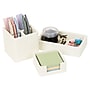 Mind Reader 3-Piece Cement Desk Organizer Set, Cream (CEM3PC-CRM)~#|#~68ABE519-D86C-488F-993822427BBF0D74_sc7