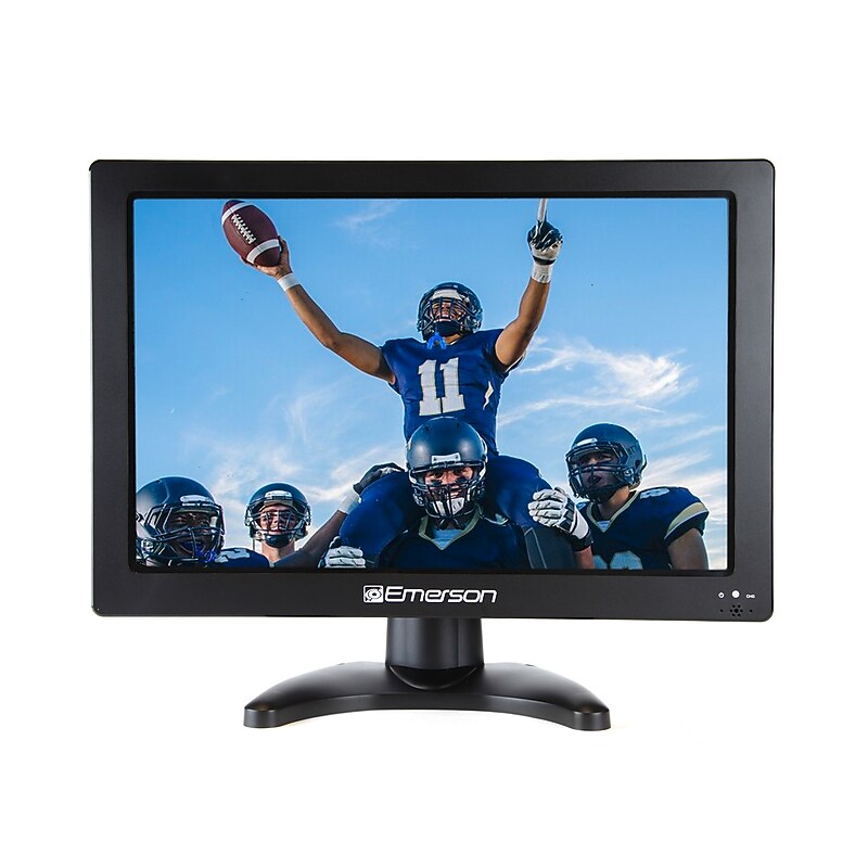 Emerson ET-1300 Portable 13.3" Digital TV with HD Display, Built-in Rechargeable Battery, DC Car Adapter, HDMI & USB Ports image 1