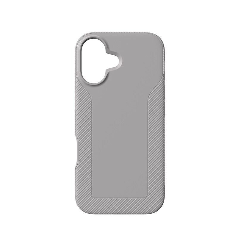 ZAGG Luxe Snap MagSafe Phone Case for iPhone 17, Shock Absorbing, Gray (702318836) image 1