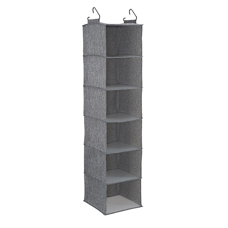 Household Essentials 6 Shelf Hanging Closet Organizer (7502-1) image 1