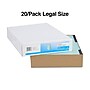 Staples 60% Recycled Pressboard Classification Folder, 1-Divider, 1.75" Expansion, Legal Size, Light Blue, 20/Box~#|#~68B9B287-7975-45A9-BBA00B9E5AD5A252_sc7