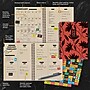 2026 TF Publishing 6.5" x 8" Calendar Year Weekly & Monthly Planner, Paperboard Cover, Electric Red (26-9200)~#|#~68BC8E94-9E2A-4E49-AE571AA772371144_sc7
