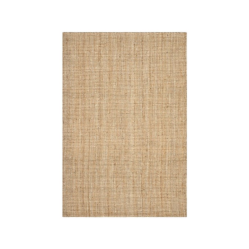 Safavieh Natural Fiber Collection 6' x 9' Rectangle Indoor Area Rug, Handmade, Jute, Natural (NF747A-6) image 1