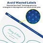 Avery Laser/Inkjet Multipurpose Oval Labels, 3.33" Dia, Glossy Clear, 80/Pack (94056)~#|#~68C786D5-CCC4-4E5B-91875116C256D03A_sc7