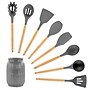 MegaChef Cooking Utensil Set, Gray, 9 Piece (937114356M)~#|#~68C890DC-07CB-49F0-992CE146BD312829_sc7