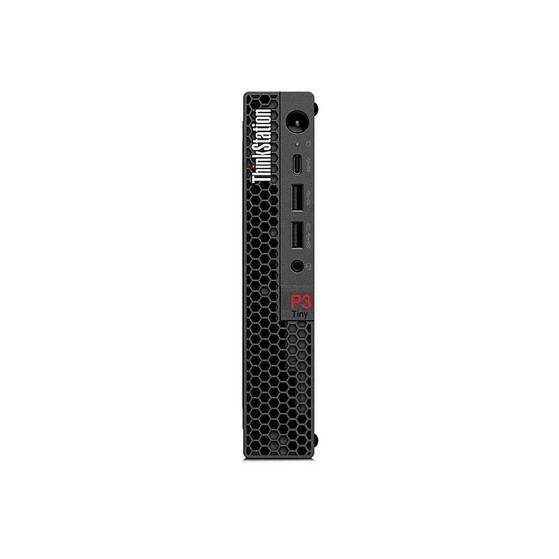 Lenovo ThinkStation P3 Tiny Desktop Computer, Intel Core i7-14700, 16GB RAM, 512GB SSD, Windows 11 Pro (30H1S9FK00) image 1