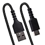 StarTech.com 3.3ft USB-A to USB-C Heavy Duty Coiled Cable, Male to Male, Charge/Sync, Black (R2ACC-1M-USB-CABLE)~#|#~68CD3625-25D7-479D-BE1BDD3048E4B2BA_sc7