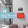 AdirOffice Steel Multipurpose Drop Box Interoffice Mailbox, Medium, Red (631-02-RED-PKG)~#|#~68D53190-255B-4DA3-961D7CAD7E837632_sc7