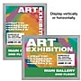 Excello Brands 18" x 24" Plastic Snap Frame, Vertical/Horizontal, Wall Mounted, Gray Oak (SF-1824-GRYOAK)~#|#~68D74257-8E46-4911-A69D036BE99C3865_sc7