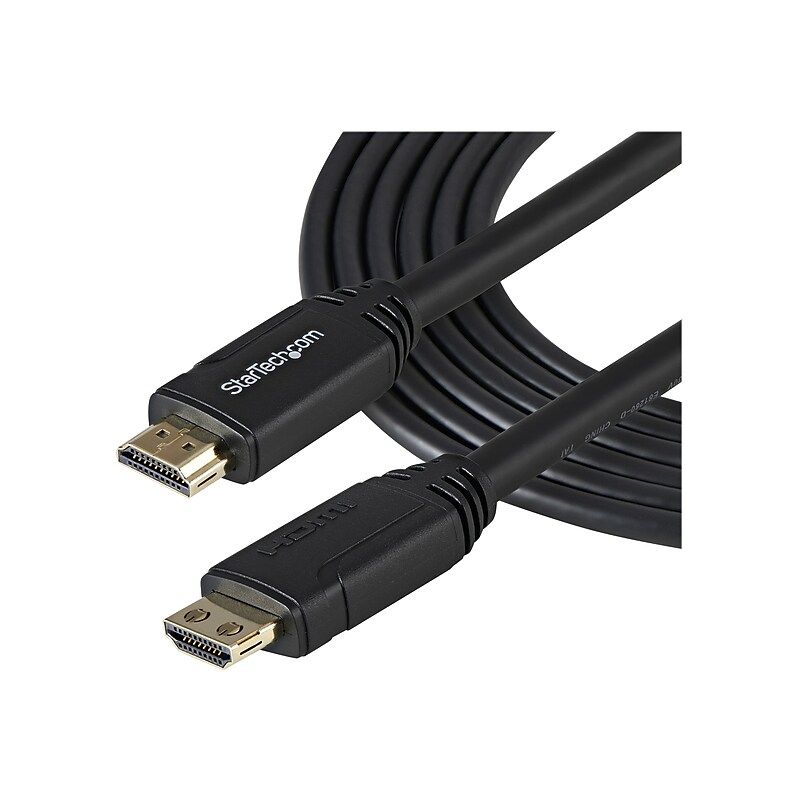 StarTech 10' HDMI Audio/Video Monitor Cable, Black (HDMM3MLP) image 1