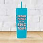 Baudville "Proud Member Of An Epic Team" Acrylic Double Wall Insulated, 17 oz., 2/Pack (1393293P231)~#|#~68DEB95E-AA50-46D5-B122A92746739755_sc7