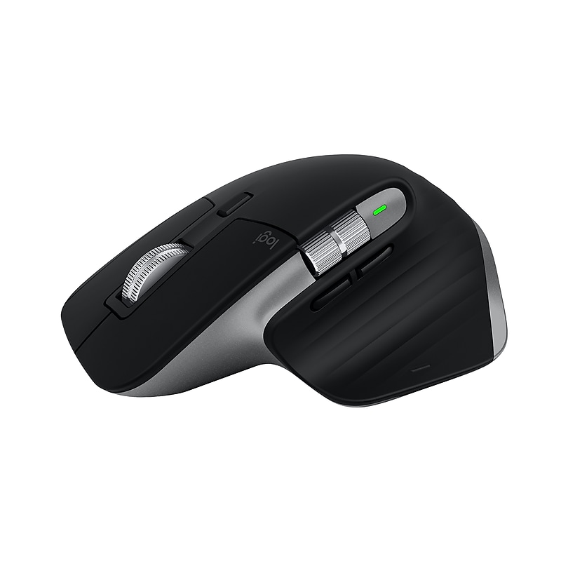 Logitech MX Master 3S for Mac Wireless Ergonomic Optical Mouse, Space Gray (910-006569) image 1