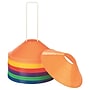 Champion Sports Plastic Saucer Field Cone Set, Assorted Colors, 48/Set (CHSSCXSET)~#|#~68E33D47-02F5-4B4A-9F0CF52C3C767248_sc7