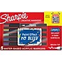 Sharpie Water-Based Creative Markers, Brush Point, Assorted Colors, 5/Pack (2196904)~#|#~68E99022-4EA8-4CB4-87578558FF7E483B_sc7