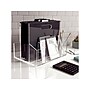 Russell+Hazel 5-Compartment Acrylic Mobile Caddy, Clear (93921)~#|#~68EEC819-5BFA-4389-B9116FBC8C0157FC_sc7
