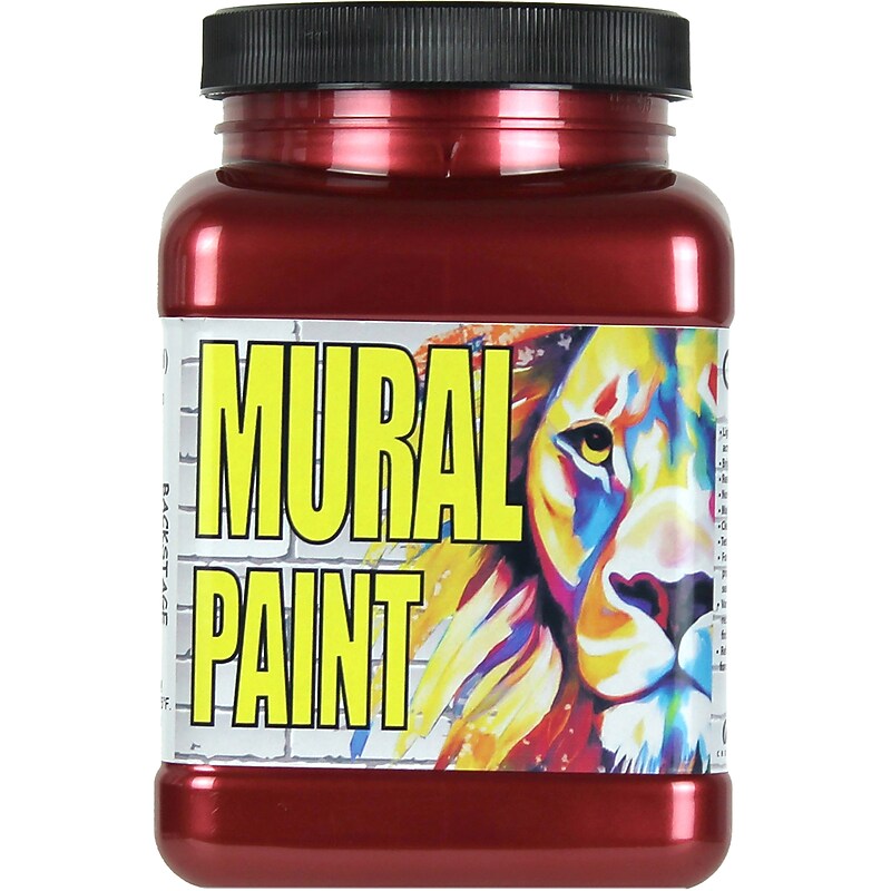 Chroma Mural Acrylic Paint Jar, Backstage Pass, 16 oz. (CRM2516) image 1