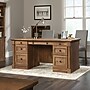 Sauder Palladia 65"W Executive Desk, Vintage Oak (420604)~#|#~68F73033-4D35-4185-98A05D634CA05706_sc7