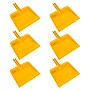 BISON LIFE Heavy Duty 11.5" Plastic Handheld Dustpans, Yellow, 6/Pack (BPES-HHDP-PL-Y-6)~#|#~68FADB6F-04D1-4DC4-A9947BE08E636541_sc7