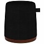 MUM Perch Fabric Round Sitting Stool Ottoman, Black (PSF5010)~#|#~68FDFC07-5B55-4DD0-A983DD47D5ED24E4_sc7