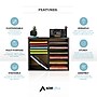 AdirOffice 500 Series 12-Compartment Literature Organizer, 20" x 11.8", Black (500-12-BLK)~#|#~68FEE692-36D5-4E4D-949EFCFEF3C85704_sc7