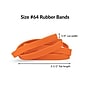 Alliance Non-Latex Multi-Purpose #64 Rubber Bands, 3-1/2" x 1/4", Orange, 380/Pack (37646)~#|#~68FF65DA-46B6-48C8-B382C4BE6D38BCE3_sc7