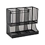 Mind Reader 6-Compartment Metal Multipurpose Countertop Organizer, Black (UPMESH-BLK)~#|#~6900F30E-DBA3-40BA-96CD19CDD4832E55_sc7